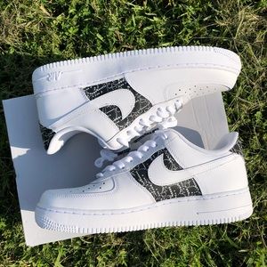 Custom nike air force ones